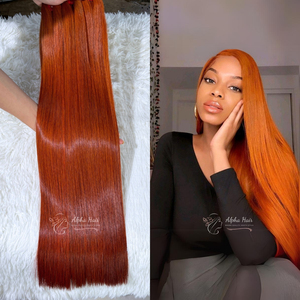 Meilleure vente extensions de devant en dentelle cheveux Remy vietnamiens tissage os droit Double dessiné cheveux humains de luxe - Product Image 1