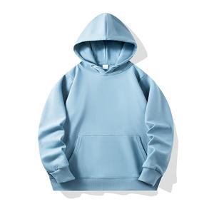 Sudaderas con Capucha para Hombre, Elegantes, de Felpa Gruesa, Tela Cómoda con Diseño Bordado, Patrón Sólido, Cálidas y de Nueva Colección - Product Image 1