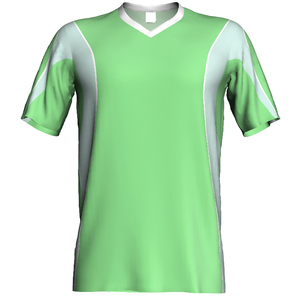 Maillot de sport d'extérieur haut de gamme pour homme, respirant, léger, séchage rapide, 100 % polyester, uniforme d'équipe de football - Product Image 4