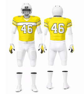 Groothandel op maat gemaakte American football uniformen, hoge vraag, lichtgewicht sportkleding, American football shirts set - Product Image 1