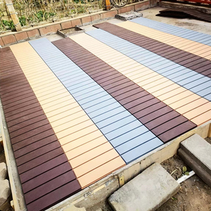 Dalles de terrasse en bois plastique pour extérieur, installation facile - Product Image 3