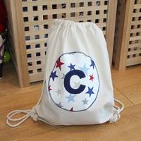 Sac de rangement pliable en toile de coton premium, lourd, portable, réutilisable, avec cordon de serrage, pour sac à dos - Vente en gros