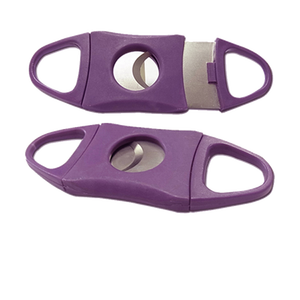 Hot Selling Good Quality Plastic Double Blades Double Grips Cigar <b>Cutter</b> - Product Image 4