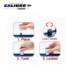Organizador de Rieles Magnéticos de Aluminio para Llaves de Vaso de 1/4", 3/8" y 1/2" con Clips Redondos de Bloqueo Giratorio, para Uso Industrial y Bricolaje (OEM) - TAIWAN CALIBRE - Product Image 5