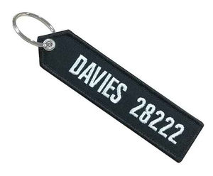 Llavero Bordado Directo de Fábrica, Pedido al por Mayor, Material Duradero con Logotipo y Bordado Personalizados - Product Image 3