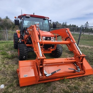 Tracteur à roues Kubota L6060 4x4 70 CV avec composants essentiels : moteur, pompe, boîte de vitesses, roulement – Haute productivité - Product Image 2