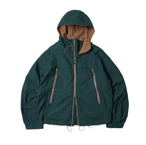 Custom Brand Color Block Nylon Windbreaker <b>Jacket</b> Plus Size Wholesale Breathable <b>Zip</b> <b>Up</b> Contrast Color Windproof <b>Jackets</b> Men - Product Image 6