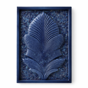 Nouveauté : panneau mural en résine florale, motif fleurs et feuilles en relief, pour une décoration intérieure unique - Product Image 3