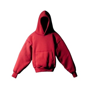 Sudadera con capucha de ajuste cuadrado personalizado para hombre de invierno 100% algodón bordado a la piedra impreso precio de fábrica hecho a medida - Product Image 1