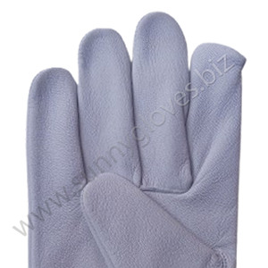Guantes de Trabajo de Cuero Vacuno con Diseño de Logotipo Personalizado, Protección Completa para los Dedos y Muñequera Elástica - Product Image 5