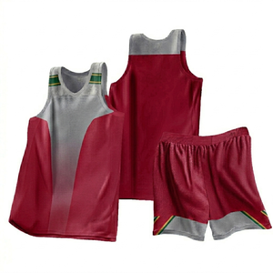 Custom Adult Basketball Uniform <b>Set</b> Printed Breathable Plus Size Full Team Jersey - Product Image 2