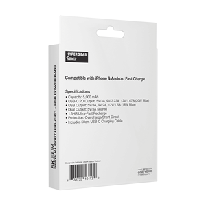 Estación de Energía Portátil de Alta Eficiencia con Doble Puerto y 5000mAh PD20W - Product Image 6
