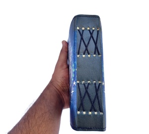 Grimoireหนังกวางพิมพ์วารสาร 2024 สมุดบันทึกหนังเม็ดเต็มรูปแบบDeckle EdgeกระดาษC-Lockปิดวารสารหนังสือ - Product Image 3