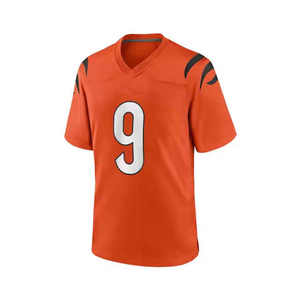 Custom Maroon Gold American Football Jersey V-Neck Short Sleeve Mesh Breathable 100% Polyester Sublimated Print Front Team <b>Name</b> - Product Image 1