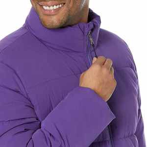 Fill <b>Lightweight</b> <b>Puffer</b> <b>Jacket</b> Unisex Winter Custom Stand Collar Outdoor Ultralight Waterproof Windproof Hooded FITME SPORTS - Product Image 6