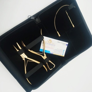 Sustainable Micro Ring Type Silicone Function Hair <b>Extensions</b> Stainless Steel Plier <b>Bead</b> Opener Hair <b>Extension</b> Tools - Product Image 6