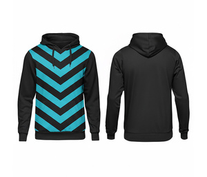 Sweat à capuche OEM entièrement sublimé avec impression de logo personnalisé – Sweat à capuche personnalisé pour équipe, homme, femme, jeune, veste à capuche d'entraînement, vêtements de sport - Product Image 4