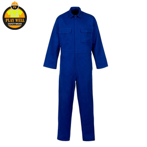 Combinaison de travail personnalisée pour homme en pur coton, salopette réfléchissante, vêtements de sécurité résistants, vêtements de travail - Product Image 4