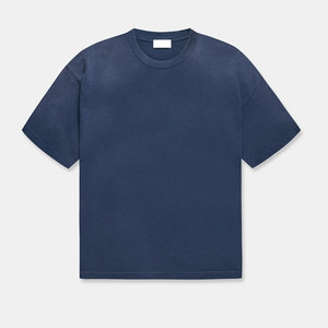 Camiseta con efecto descolorido por el sol de último diseño, camiseta con efecto descolorido por el sol más vendida, ropa urbana ligera, camiseta con efecto descolorido por el sol de alta calidad para hombre - Product Image 1