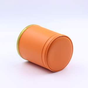 Jeu de dés à rouler en métal pour jeux de société, Farkle, Bar Liar Games, en cuir PU, fait main, avec gobelet agitateur en cuir – Idéal comme cadeau - Product Image 1