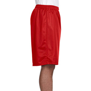 Pantalones Cortos Deportivos Transpirables de Lona Sólida con Color Personalizado para Hombre, con Bolsillos, Cordón Ajustable, Cintura Alta, Casual, Talla Grande - Product Image 4