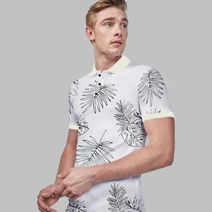เสื้อโปโลพิมพ์ลายดีไซน์ใหม่ ขายส่ง เสื้อโปโลชายลำลองใส่เที่ยวทะเลฤดูร้อน เสื้อโปโลพิมพ์ลายและติดกระดุมตามสั่ง - Product Image 5