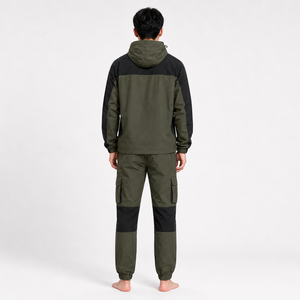 เสื้อแจ็คเก็ตกันลมสำหรับผู้ชายแบบสปอร์ตแวร์ พร้อมการเย็บที่แข็งแรง คุณภาพพรีเมียม และมีบริการผลิตแบบ Private Label - Product Image 6