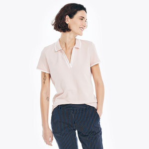 Polo pour femme, broderie personnalisée, manches courtes, respirant, piqué, pour le golf, le sport, le travail, uniforme de personnel, qualité export - Product Image 3