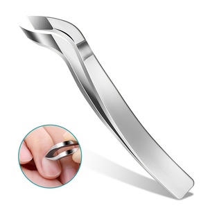 Coupe-cuticules de précision mini 7,2 cm en acier inoxydable, ouverture large, lame courbée, outil portable pour ongles, usage adulte - Product Image 2