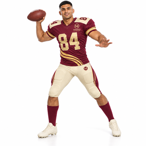 Pantalones de Jersey de Fútbol Americano Sublimados Personalizados, Transpirables y Antibacterianos, Uniforme de Equipo de Fútbol Americano para Clubes Adultos, Ligas Escolares - Product Image 3