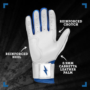 Gants de frappe de baseball en cuir de qualité supérieure pour hommes, gants de sport durables pour softball à doigts entiers avec une adhérence supérieure et respirants - Product Image 4