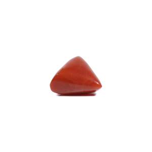 Coral rouge naturel, coupe ovale, poli, 5,4 carats, pierre précieuse en vrac pour bijoux fins - Product Image 3