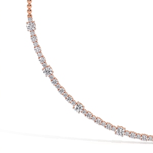 High Quality Diamond Tennis Chain Necklace <b>for</b> <b>Men</b> & Women Lab Grown Diamonds Sterling silver, 9KT,10KT, 14KT,18KT <b>Wedding</b> <b>Gifts</b> - Product Image 3
