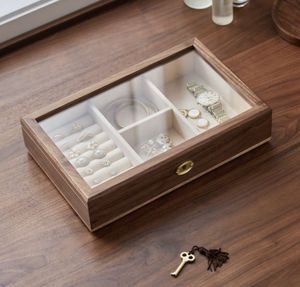 กล่องเก็บเครื่องประดับไม้ กล่องของขวัญพรีเมียม กล่องไม้ทำมือ กล่องใส่เครื่องประดับแฟชั่น กล่องไม้สำหรับผู้หญิง - Product Image 5