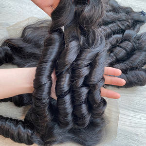Vente en gros 100% extensions de cheveux vietnamiennes de haute qualité pour Pixie Curl et double extrémités dessinées pour le tissage - Product Image 1