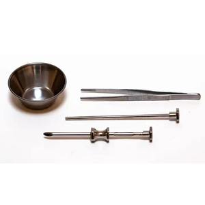 Kit de trocart manuel en acier inoxydable pour l'insertion de pellets de remplacement hormonal (HRT), ensemble d'instruments chirurgicaux certifié CE ISO13485 - Product Image 5