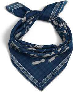 Bandana personnalisé avec logo, foulard en coton, accessoire de mode pour le cou, accessoires de sport de plein air - Product Image 1