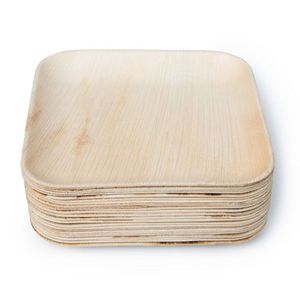 Vietnam Wholesale Palm Leaf <b>Plate</b> <b>Disposable</b> Eco Friendly Compostable Natural Biodegradable Dinner <b>Plate</b> for Restaurant Hotel - Product Image 1