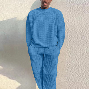 Two-Piece Men's Summer Sportswear <b>Set</b> Plus Size Quick Dry Breathable Athletic Short Jogging Suit Solid Polyester/Cotton High - Product Image 6