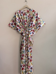 Wholesale Cotton <b>Kaftan</b> <b>Dress</b> For Women Casual Summer Beach Cover Up - Product Image 3