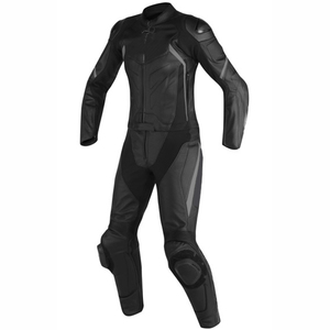 Traje de Motociclismo Unisex de Manga Larga, de Cuero Negro, Transpirable, Estampado, Impermeable para Verano - Product Image 5