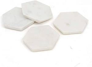 Posavasos de Piedra de Mármol Natural Pulido Hechos a Mano con Diseño Moderno y Lujoso, de Alta Calidad, Ecológicos y Personalizables en Tamaño, FAIZA CRAFT - Product Image 4