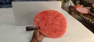 เขียงไม้เรซินสำหรับหั่นชีสงานหัตถกรรมที่ไม่เหมือนใครในอินเดีย - Product Image 4