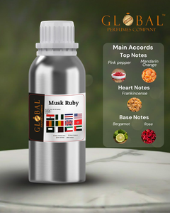 MUSK RUBY Inspired <b>Fragrance</b> High Quality Premium <b>Fragrance</b> Long Lasting Bulk Suppliers Concentrated Multi-Scent Daily <b>Fragrance</b> - Product Image 1