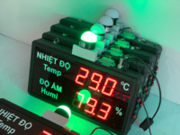 Capteur de température et d'humidité industriel avec affichage LED |   AT-THMT-T – Disponible en version OEM