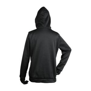 Sweat-shirt à capuche zippé intégral en molleton brossé pour femme – Vêtement féminin confortable - Product Image 2