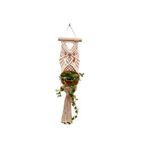 New 2023 Design Macrame <b>Plant</b> Hanger Indoor Outdoor Hanging Planter <b>Basket</b> Macrame Cotton Rope Home Decoration - Product Image 3
