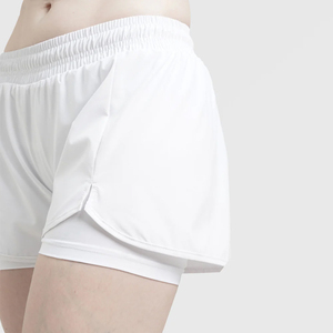 Jupe-short de sport respirante pour femme, coupe ajustée, motif vache/camouflage, en polyester, avec cordon de serrage, personnalisable avec logo, pour la course à pied, collection 2026 - Product Image 4