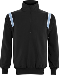 Veste de baseball unisexe pour adultes à manches longues, col ras du cou, fermeture éclair quart de tour, séchage rapide, idéale pour l'hiver et la salle de sport, vente en gros OEM - Product Image 2