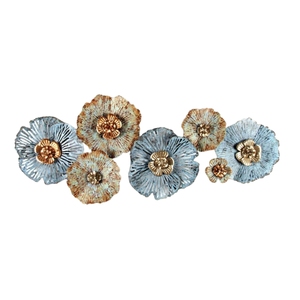 Elegant 2-Pack Metal Leaf <b>Wall</b> Art Gold and Black Large Iron <b>Wall</b> <b>Decor</b> for Luxury Living Room Hotel Lobby Office <b>Wall</b> <b>Decor</b> - Product Image 4